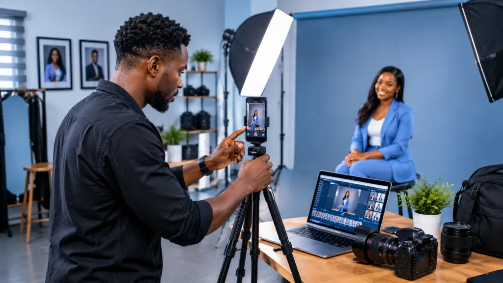 Instagram tiktok photography bookings nigeria